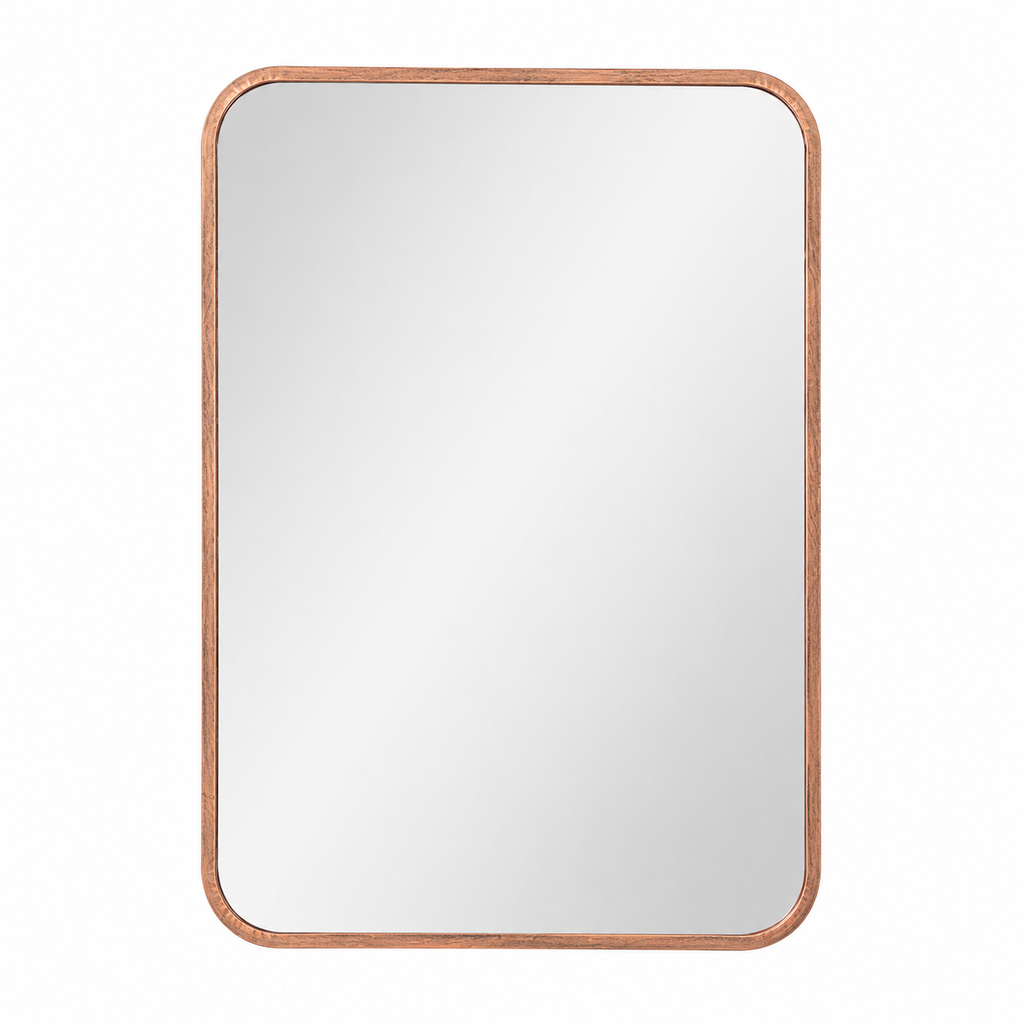Premium Metal Framed Bathroom Mirror – 18 x 24 Inch