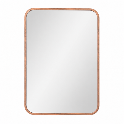 Premium Metal Framed Bathroom Mirror – 18 x 24 Inch