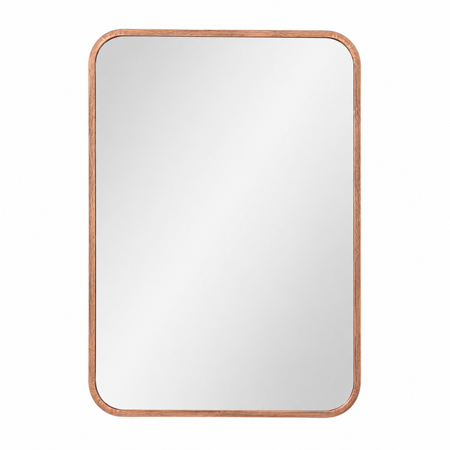 Premium Metal Framed Bathroom Mirror – 18 x 24 Inch
