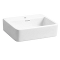Parryware Atom Plus Premium Wall Hung Wash Basin | 400x300 mm Modern Ceramic Basin | Glossy White Finish