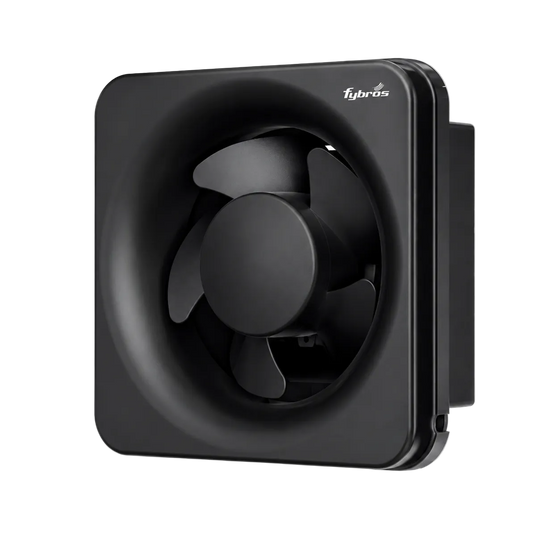 Fybros Ventflo 200MM Bathroom Exhaust Fan – Black