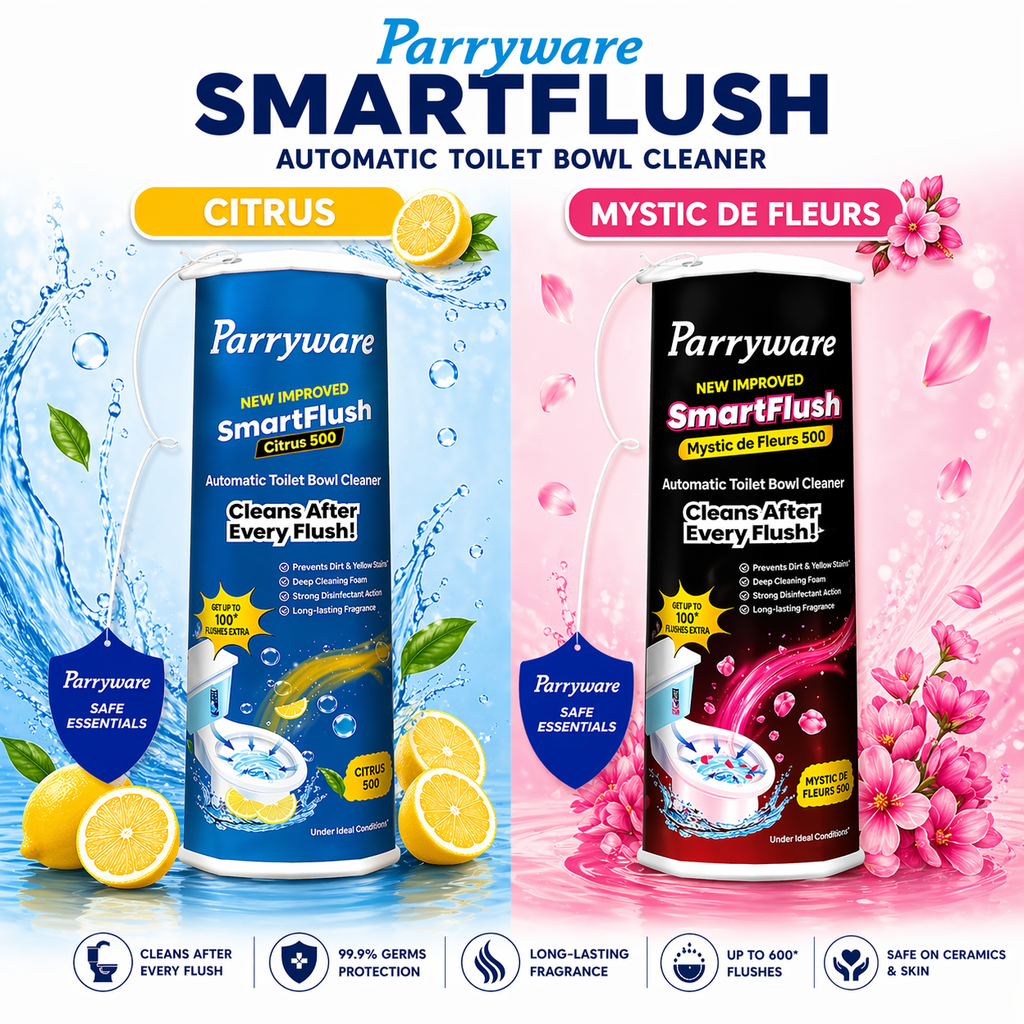 Parryware SmartFlush In-Cistern Automatic Toilet Bowl Cleaner - 500 - 600 Flush