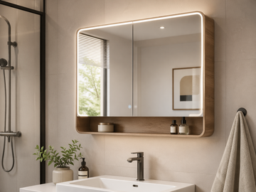 Mirrors & Cabinet