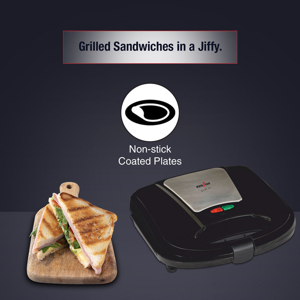 Kenstar Grilli XL 750W Sandwich Maker