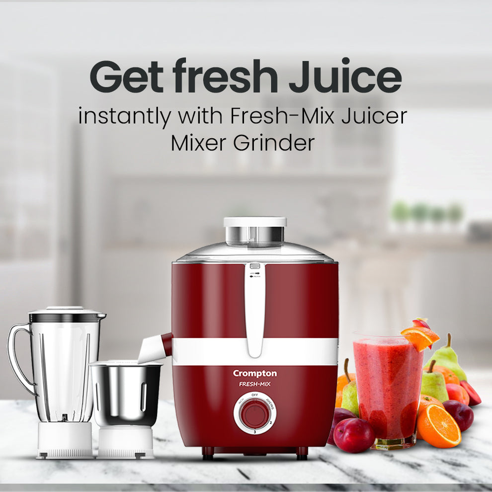 Crompton Freshmix 500W Juicer Mixer Grinder