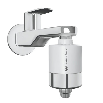 Water Science CLEO Shower & Tap Filter for Hard Water | Municipal Water | Reduces Sediments & Odour