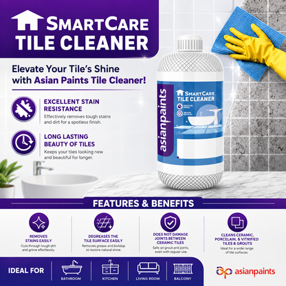 Asian Paints SmartCare Tile Cleaner – 1L