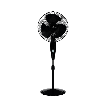 Crompton Torpedo HS PF High Speed 400mm Pedestal Fan | 2100 RPM | 105 CMM Air Delivery | 125W | 2 Year Warranty