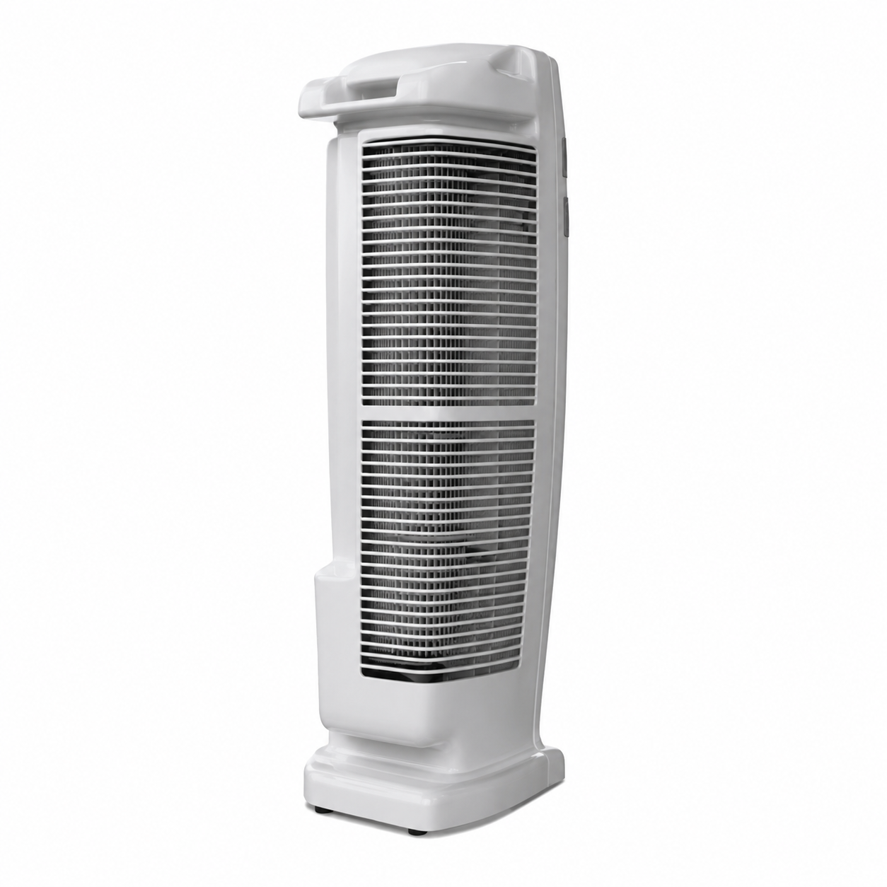 Fybros SILO Tower Fan | 150W High-Speed Portable Tower Fan | 3 Speed Control | 25 Feet Air Throw | Oscillation Function | White Grey