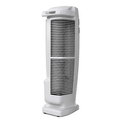 Fybros SILO Tower Fan | 150W High-Speed Portable Tower Fan | 3 Speed Control | 25 Feet Air Throw | Oscillation Function | White Grey