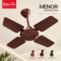 Fybros Menor 600mm High Speed Ceiling Fan – 850 RPM | 52W | 105 CMM | 2 Year Warranty
