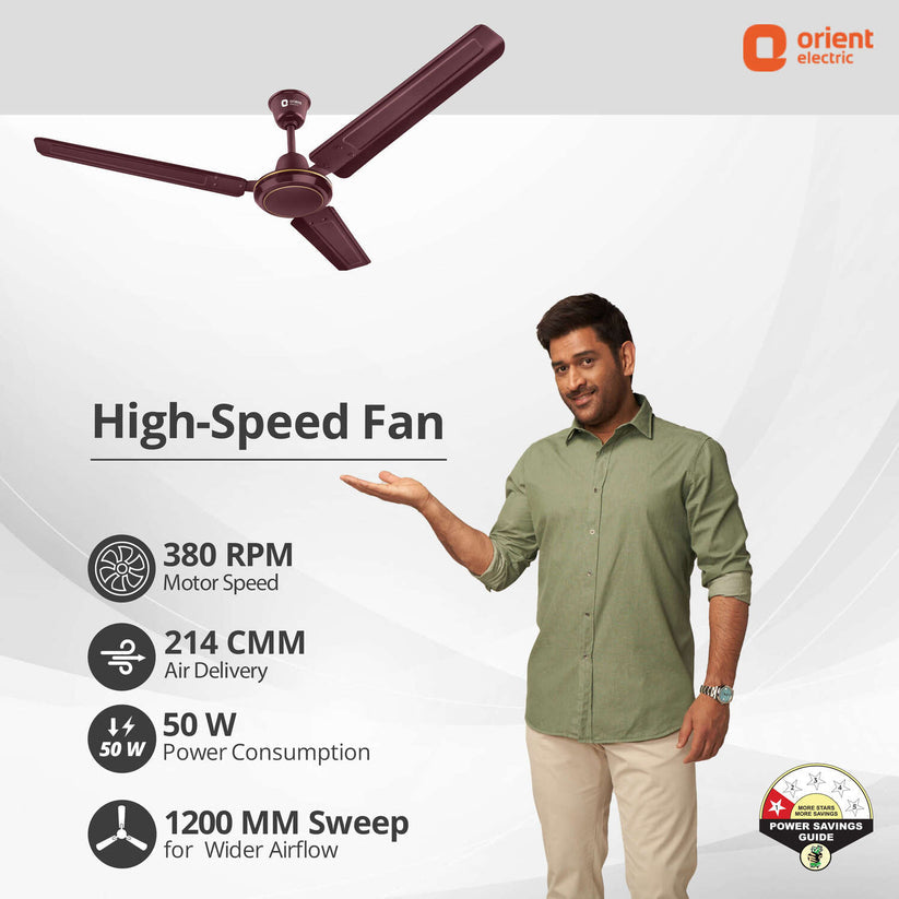 Rapid Air High Speed Ceiling Fan