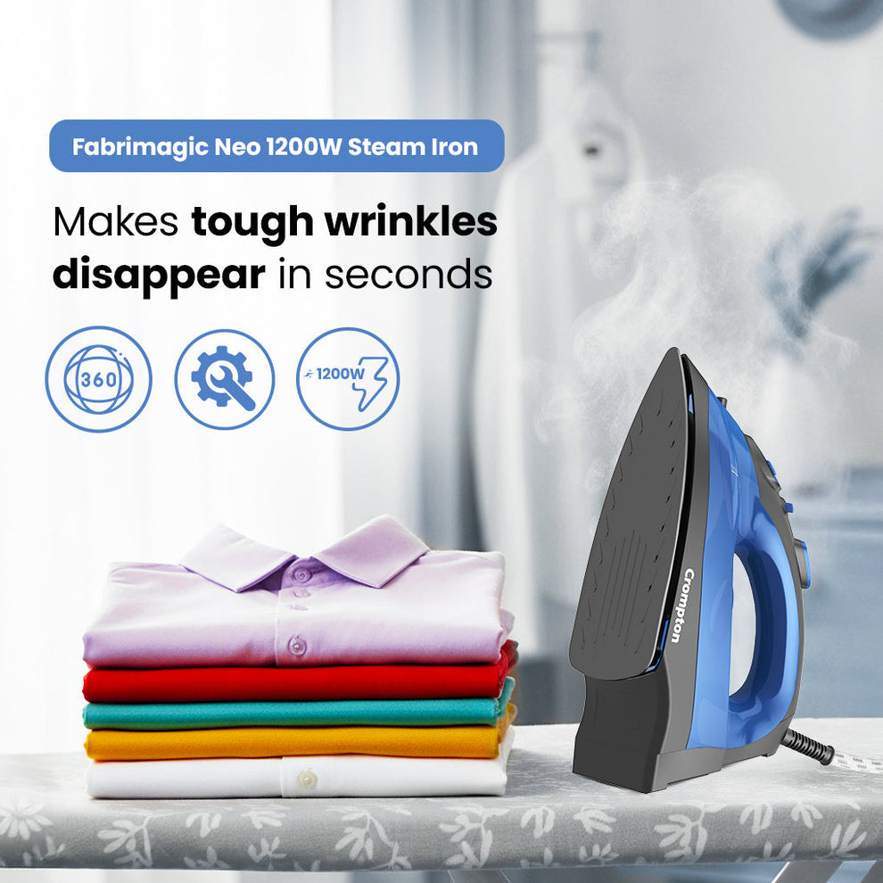 Crompton Fabrimagic Neo 1200 W Steam Iron