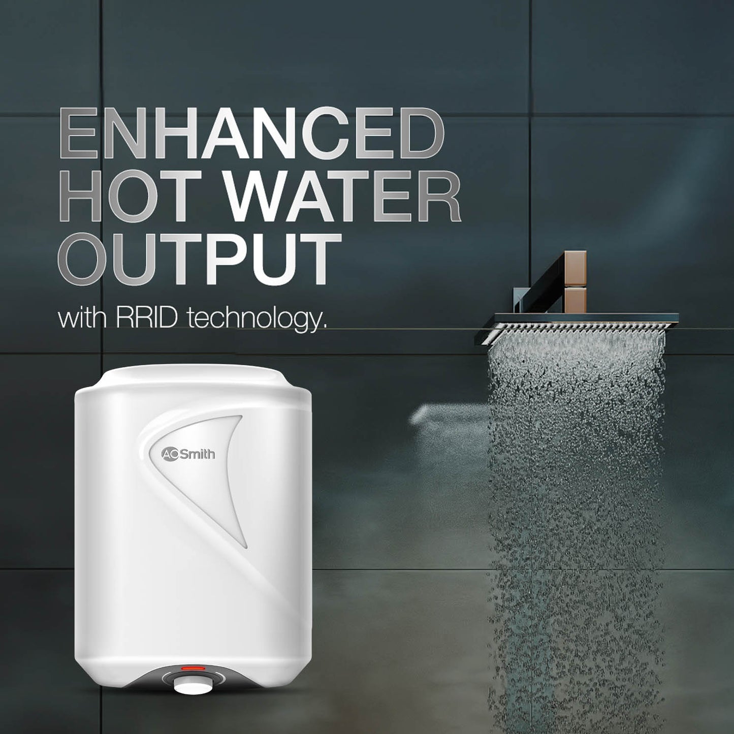 AO Smith 10L 5-Star Vertical Geyser