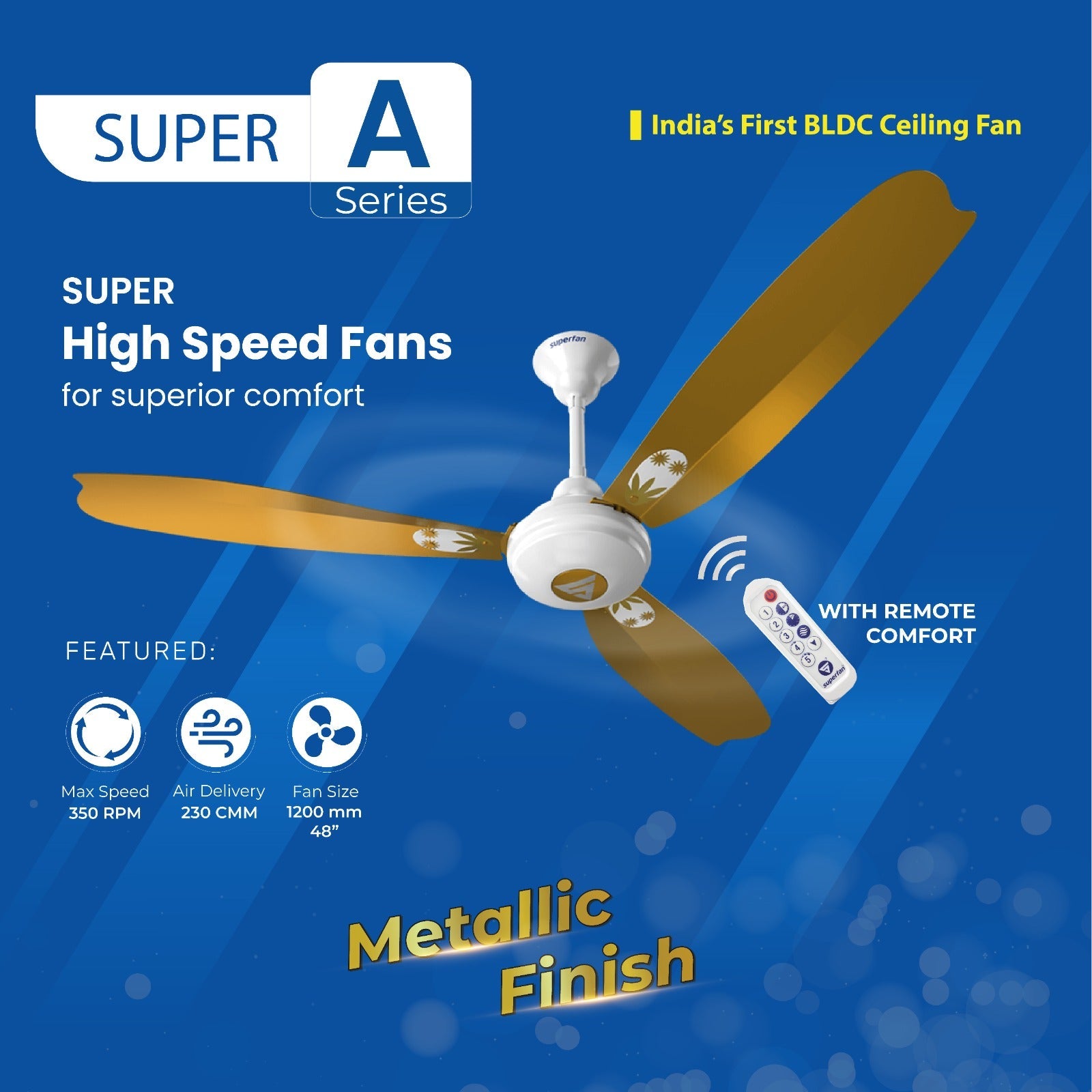 Super A1 BLDC Ceiling Fan