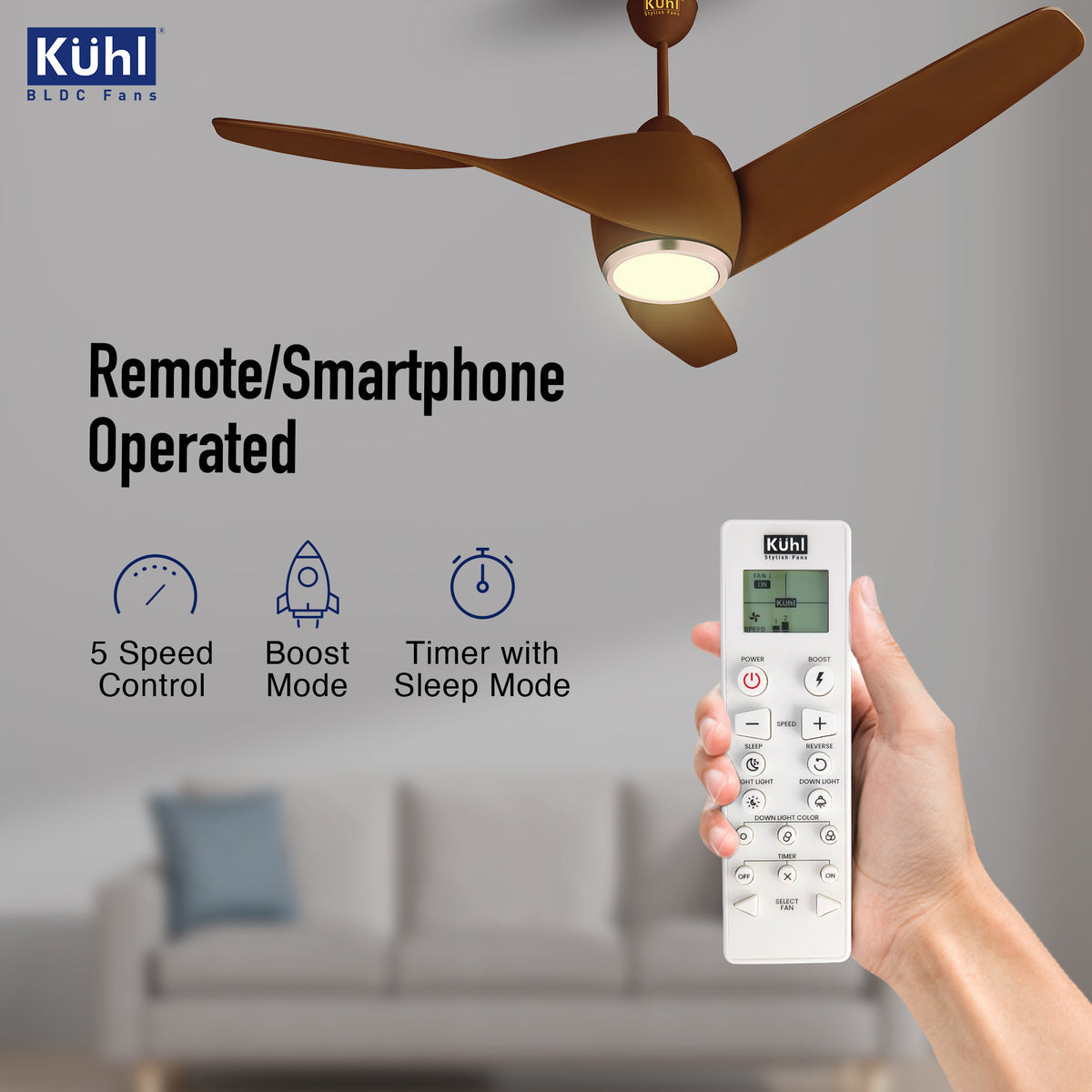 KUHL Twist L3 BLDC Ceiling Fan