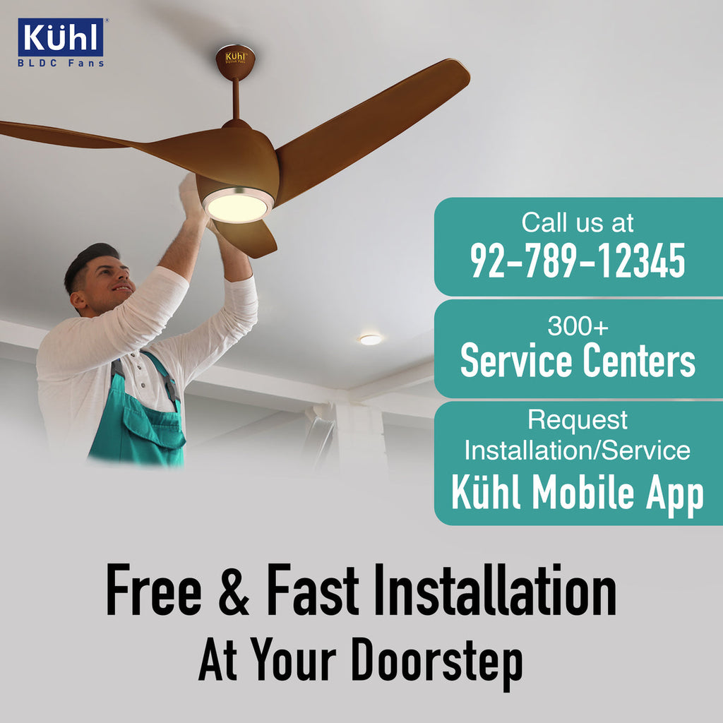 KUHL Twist L3 BLDC Ceiling Fan