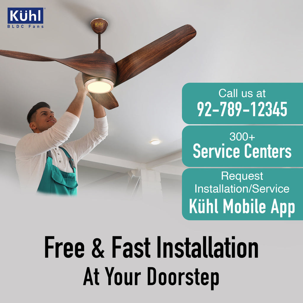 KUHL Twist L3 Ceiling Fan