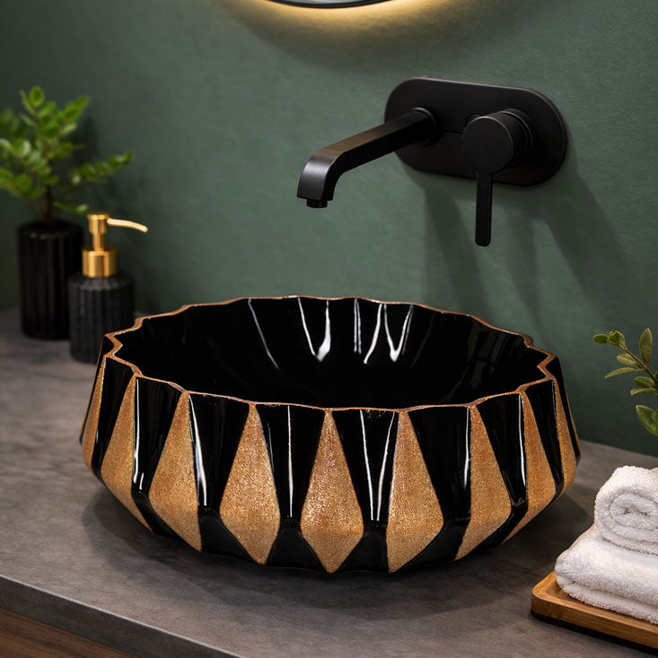 Clayware LEMUSE Designer Table Top Wash Basin