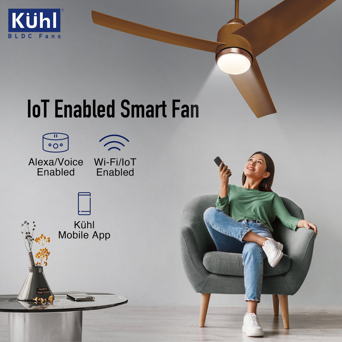 Kühl Windzz K3 BLDC Ceiling Fan