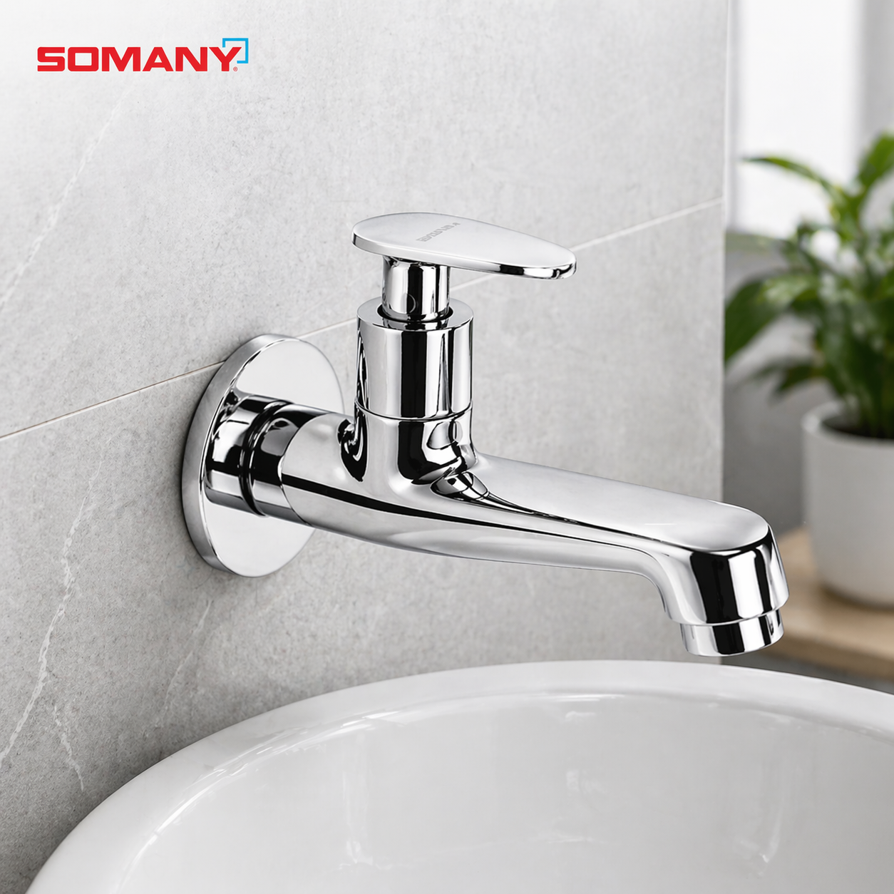 SOMANY Spanda Bib Tap | High Flow Faucet | Durable Bathroom Tap