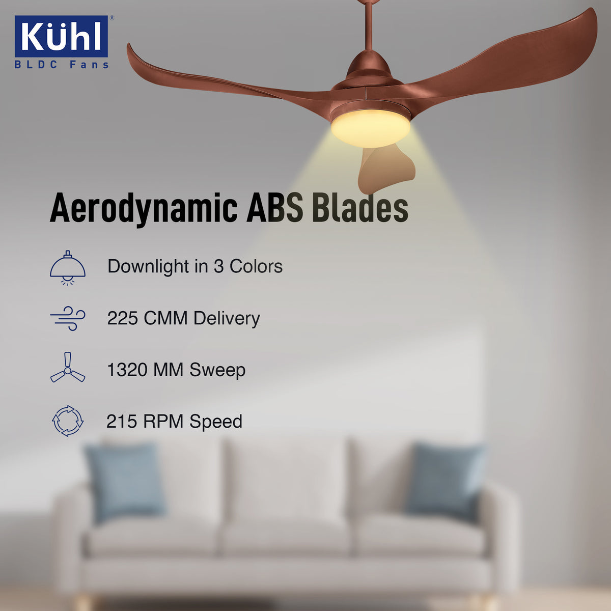Kühl Glanz F3 BLDC Ceiling Fan