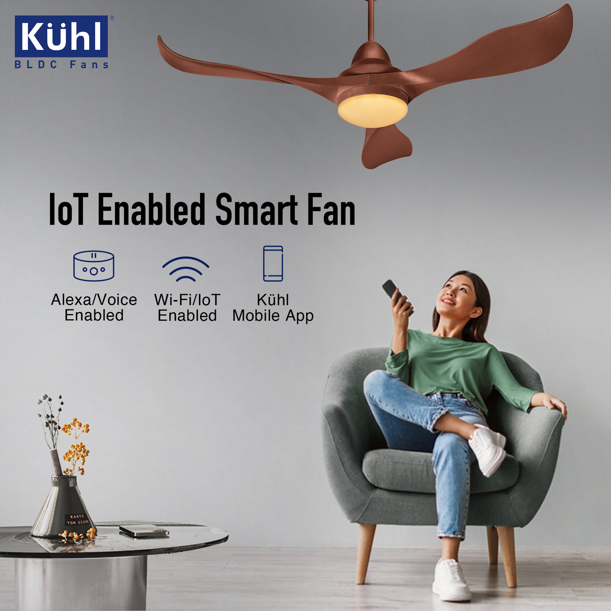 Kühl Glanz F3 BLDC Ceiling Fan