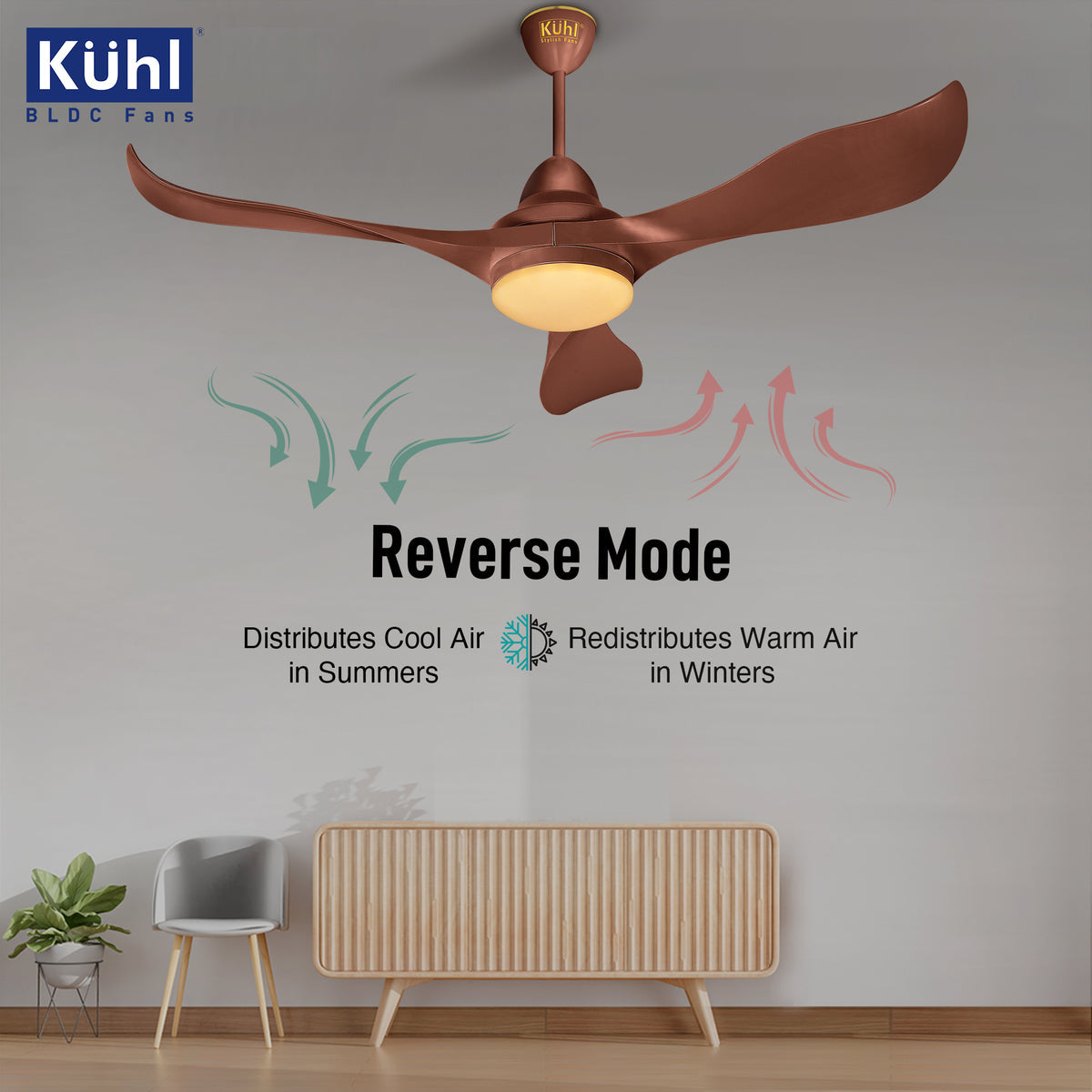 Kühl Glanz F3 BLDC Ceiling Fan