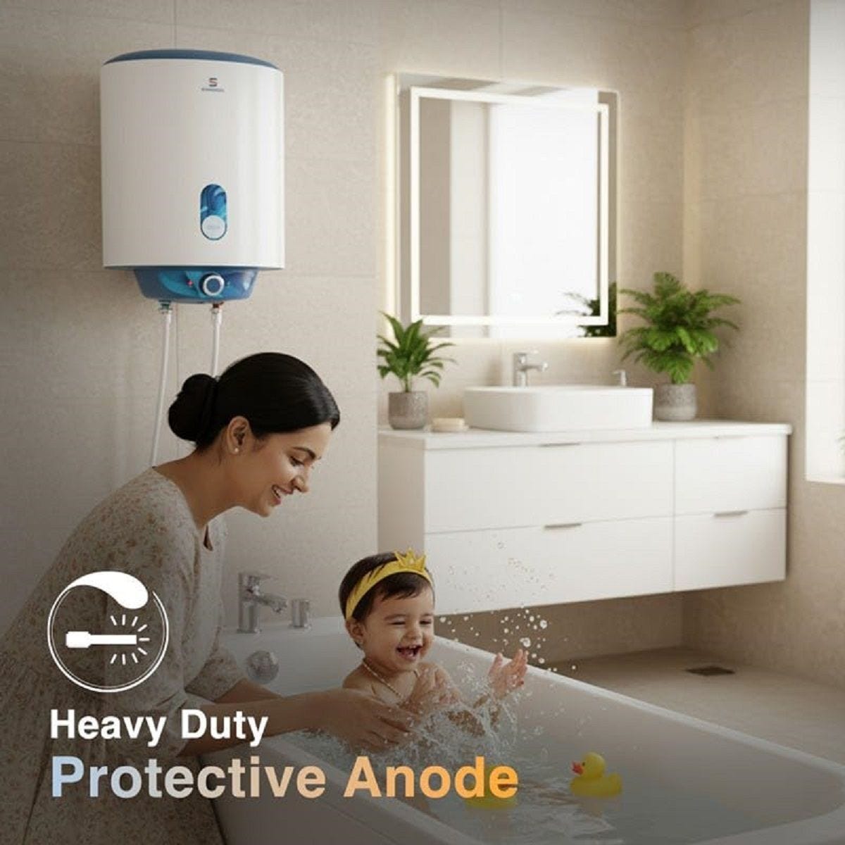 Standard(Havells) Premium 4-Star Metal Storage Water Heater
