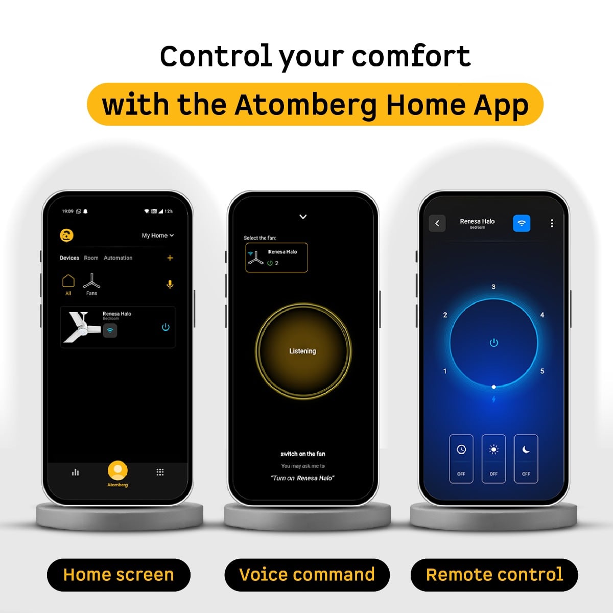 Atomberg Renesa Halo Ceiling Fan