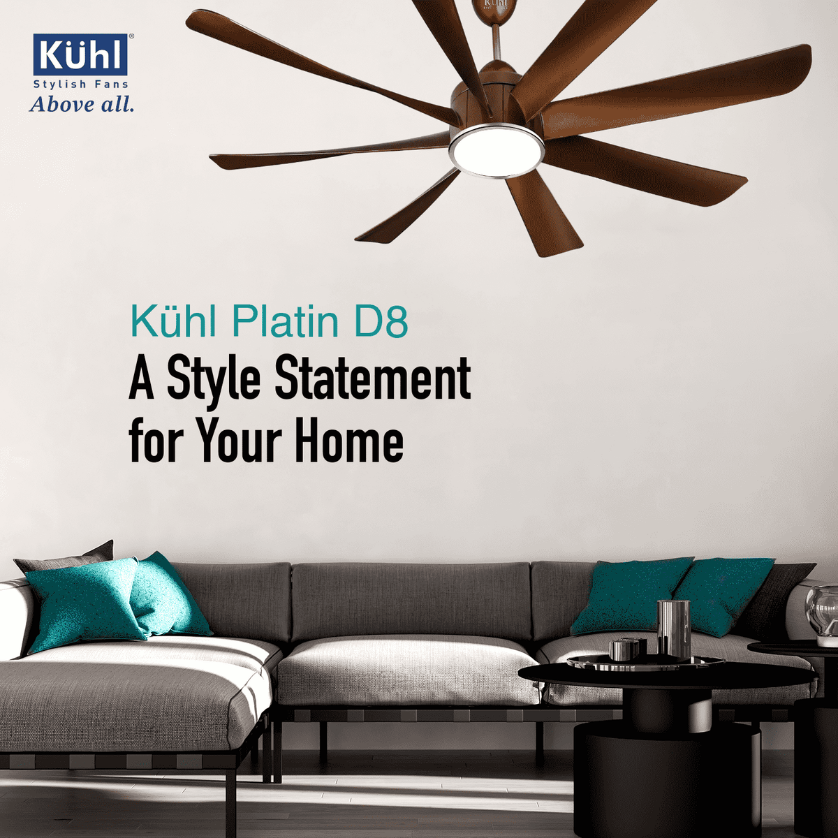 Kühl Platin D8 BLDC Ceiling Fan