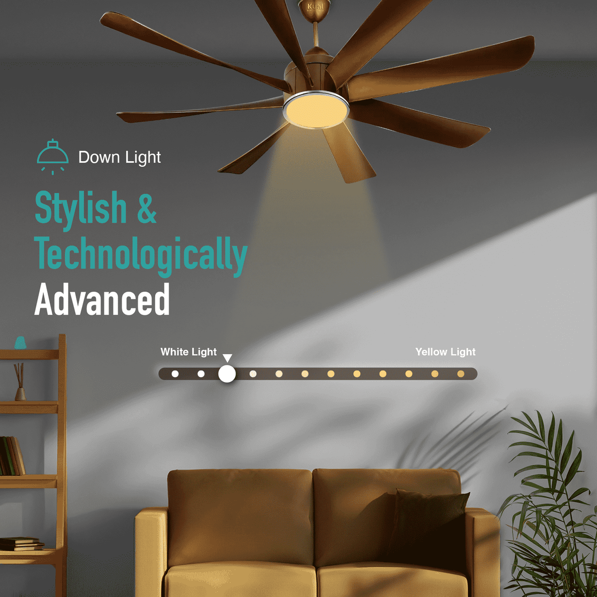 Kühl Platin D8 BLDC Ceiling Fan