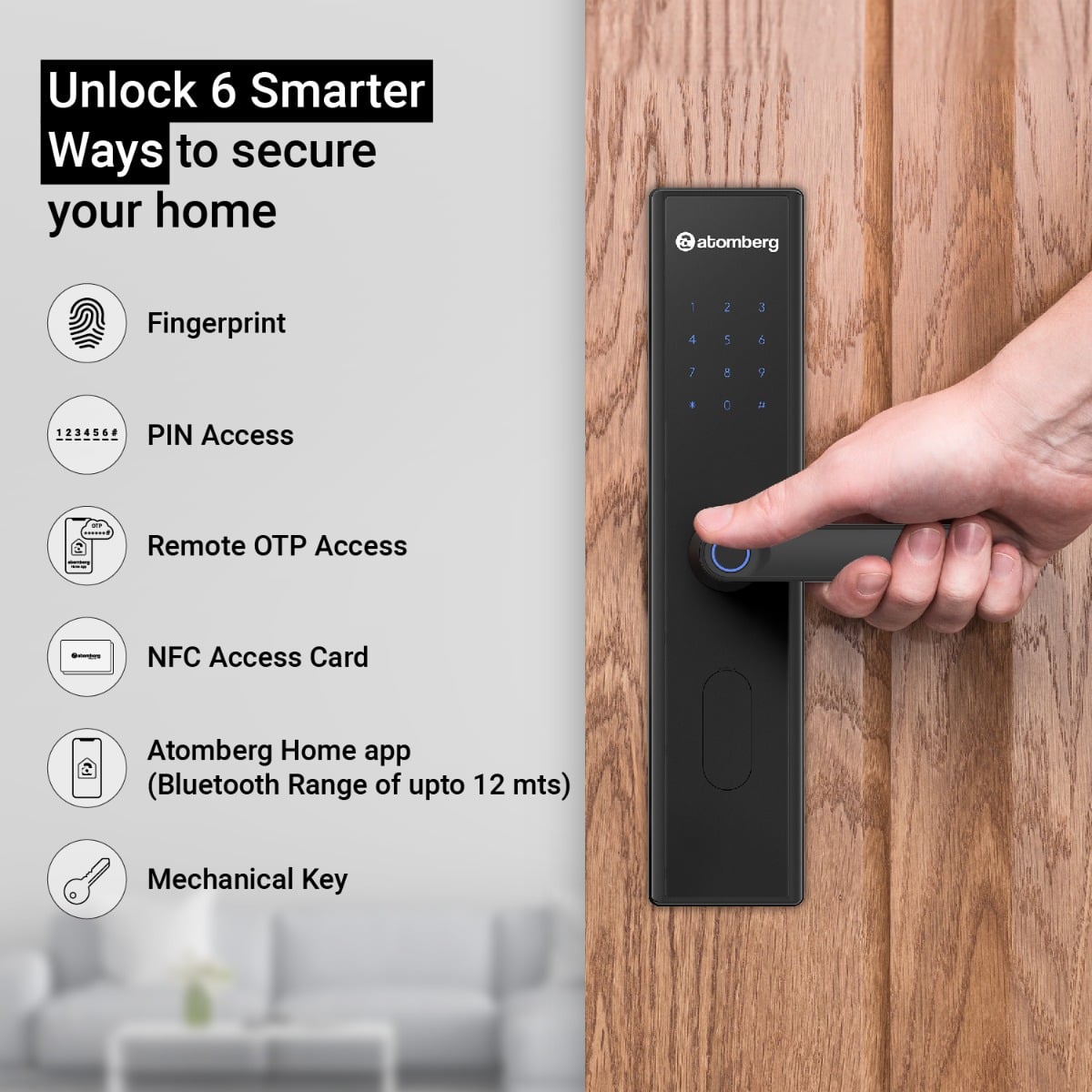 Atomberg SL 1 Smart Door Lock