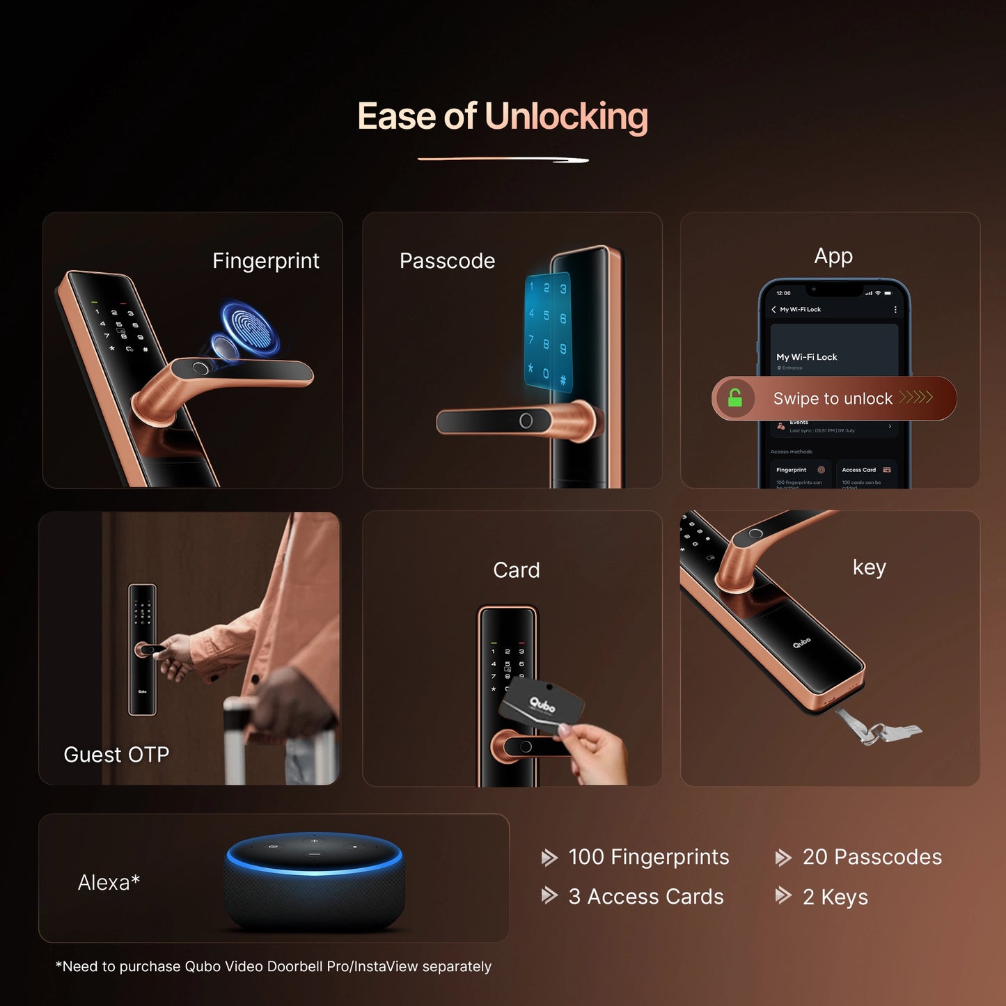 Qubo Smart Door Lock Ultra