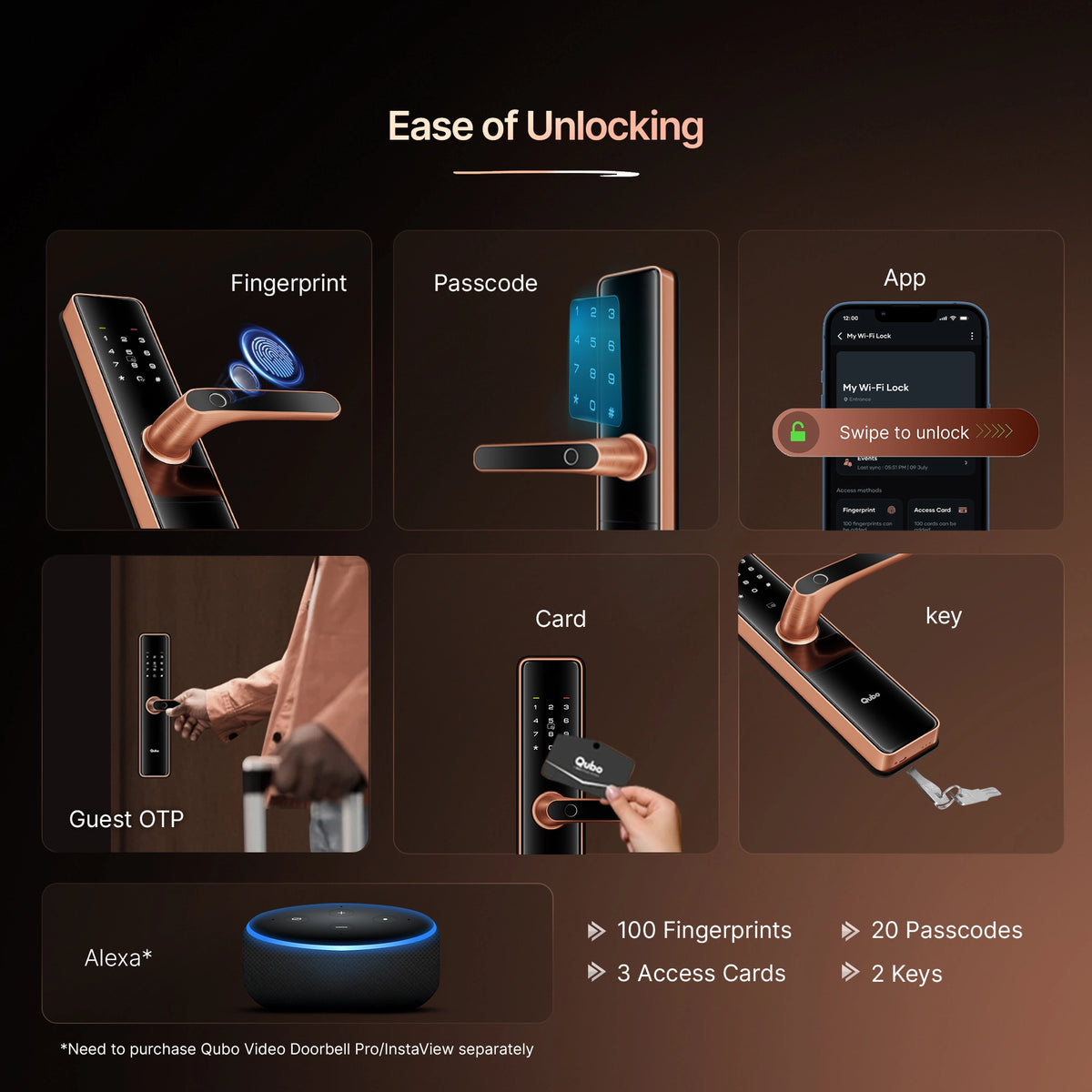 Qubo Smart Door Lock Ultra