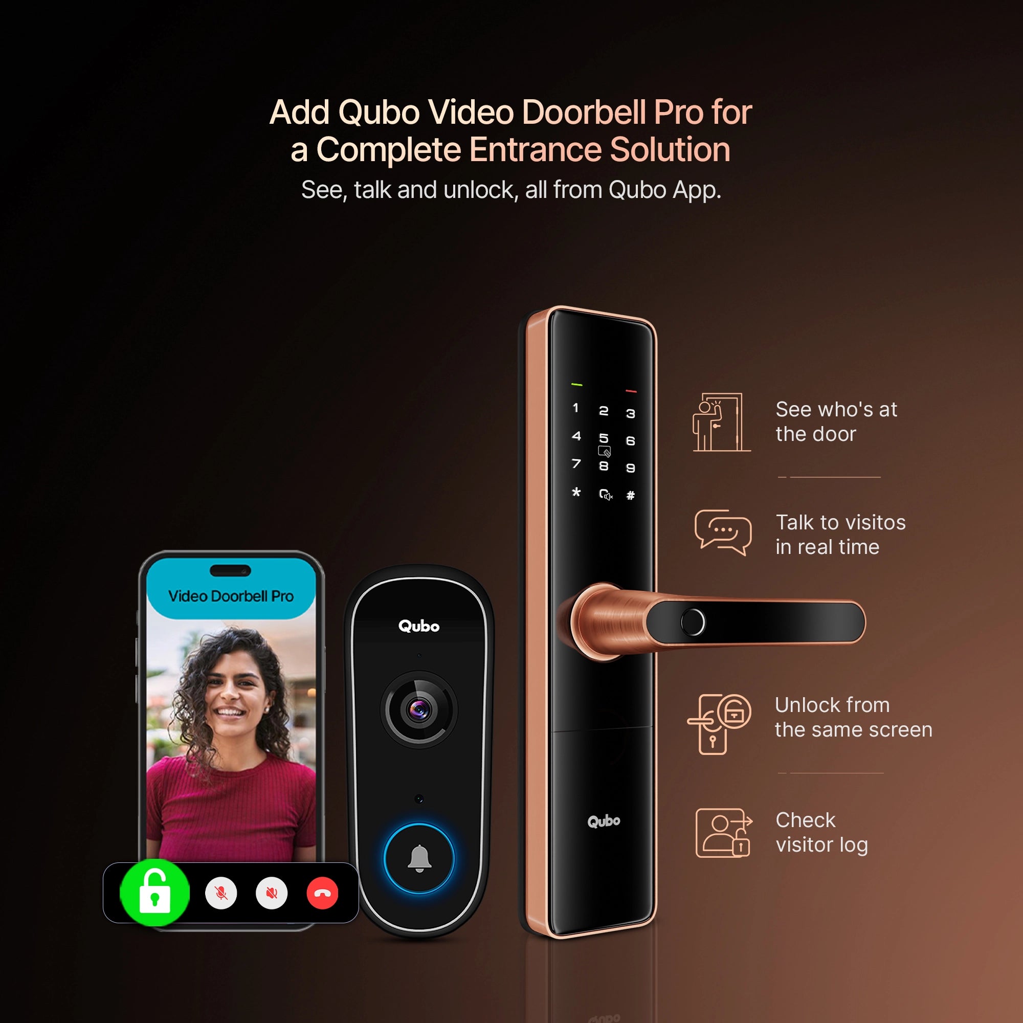 Qubo Smart Door Lock Ultra