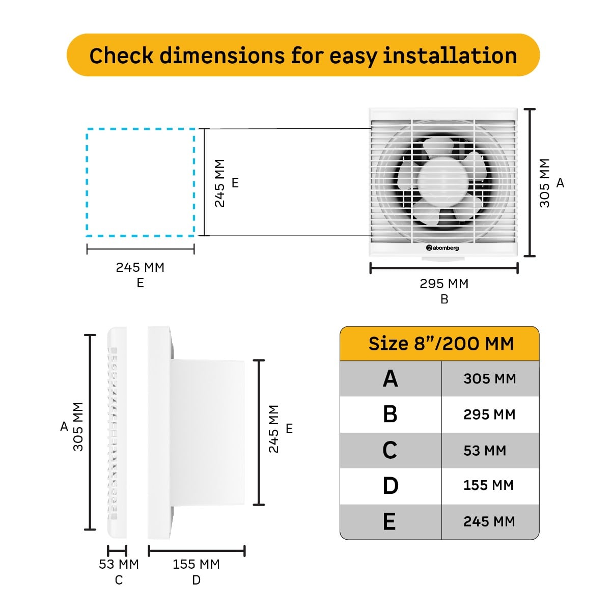Atomberg Efficio Exhaust Fan
