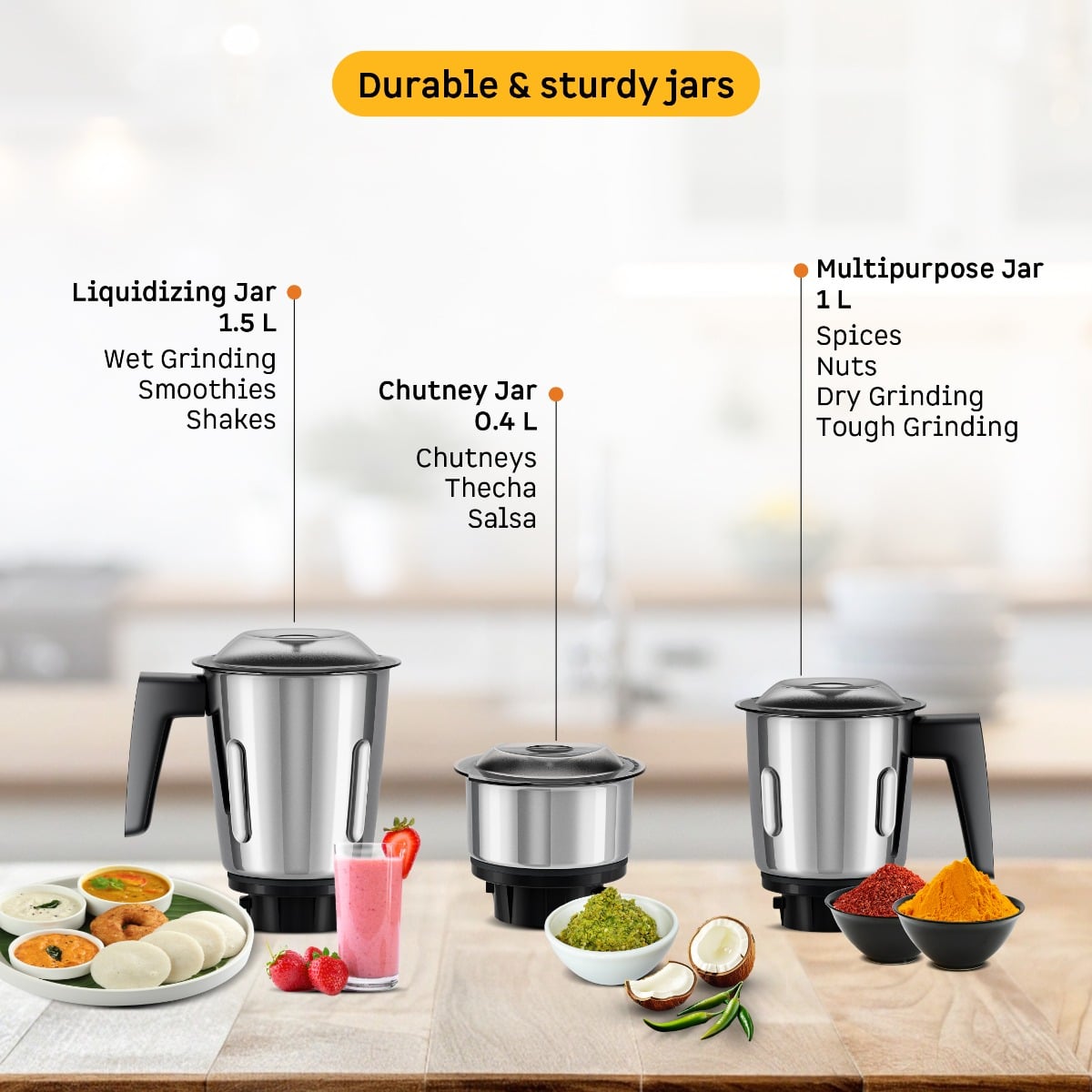 Atomberg Xiana Mixer Grinder